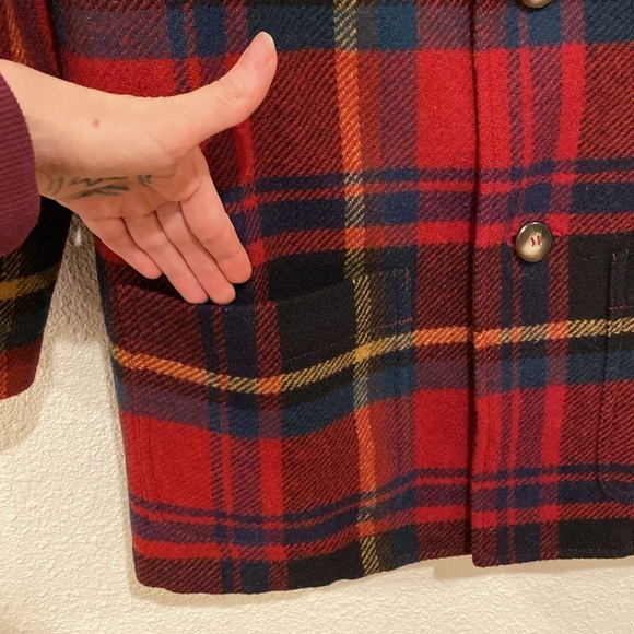 90s wool Liz Claiborne coat - Picture 6 of 10